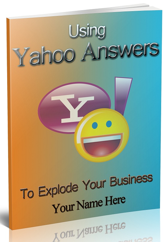using Yahoo answers build your ebook