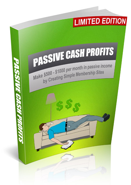 passive cash profits ebook