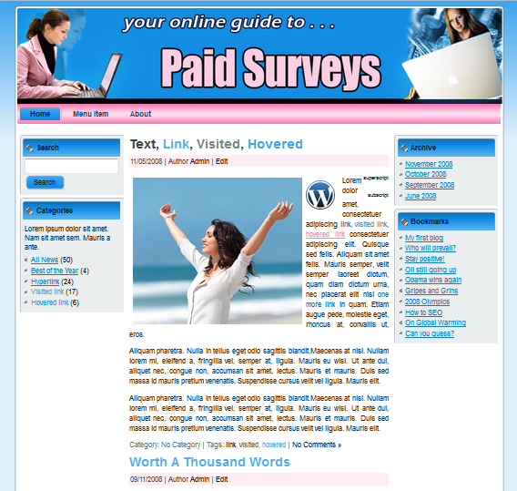 Paid Surveys Templates paid surveys template