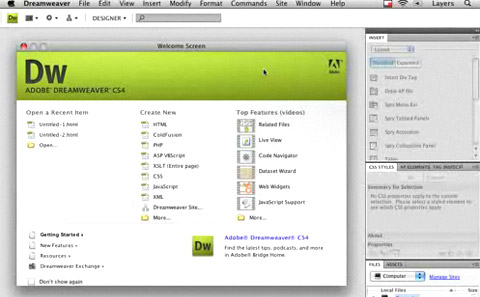 dreamweaver video tutorials video